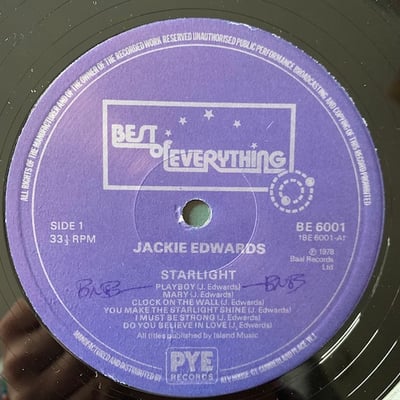 Jackie Edwards - Starlight picture 3