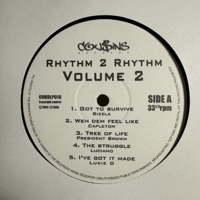 Various - Rhythm 2 Rhythm Vol 2 Joe Frasier / Tucu picture 3