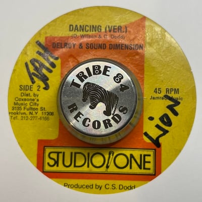 Delroy Wilson, Sound Dimension - Dancing Mood / Dancing (Ver.) picture 2