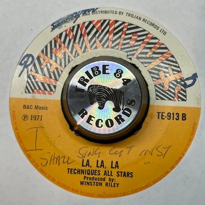 Ansel Collins, Techniques All Stars - Nuclear Weapon / La, La, La picture 2