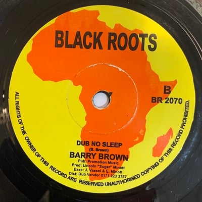 Barry Brown - Jah Jah Never Sleep picture 2