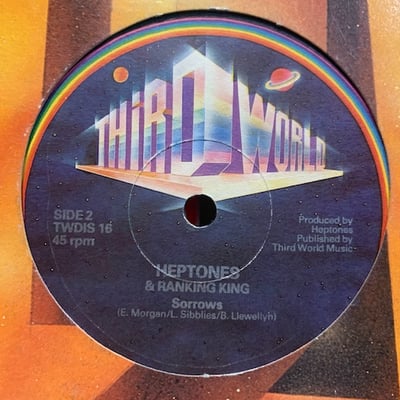 The Heptones, Ranking King - Mystery Babylon / Sorrows picture 4