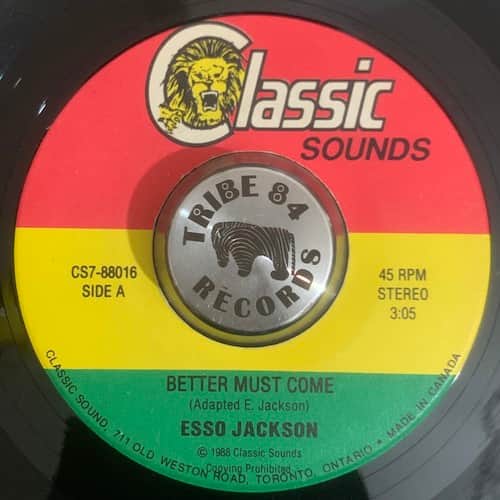 Esso Jackson – Better Must Come