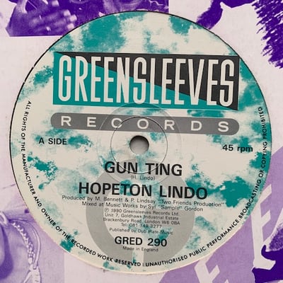 Hopeton Lindo - Gun Ting picture 2