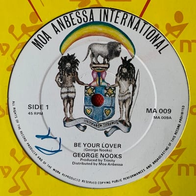 George Nooks, Patrick Anthony - Be Your Lover / Bumming Around picture 2