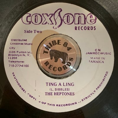 The Heptones - Ting A Lingpicture
