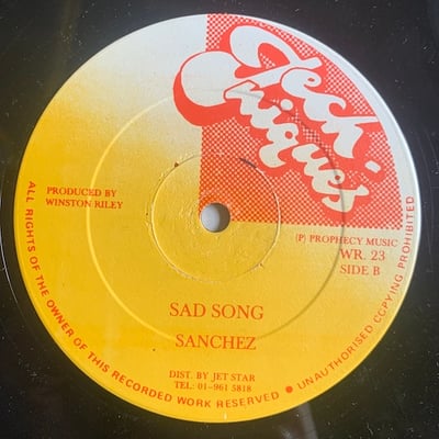 Flourgon, Sanchez - Big Batty Gal / Sad Song picture 2