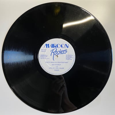 Edi Fitzroy, Ringo, The Roots Radics - Youth Man In A Penitentiary c/w Life In A Jailhouse / General Penitentiary c/w Jail House Rock picture 2