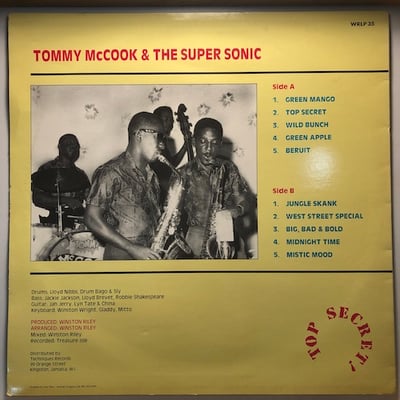 Tommy McCook & The Supersonics - Top Secret picture 2