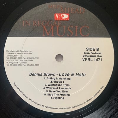 Dennis Brown - Love & Hate (The Best Of Dennis Brown) picture 4