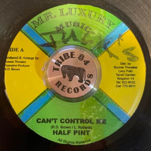 Half Pint – Can't Control Me