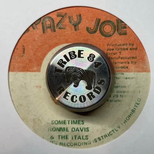 Ronnie Davis, The Itals – Sometimes
