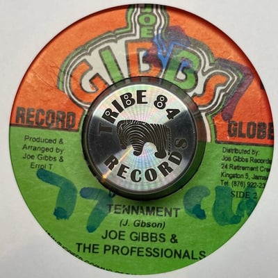 Black Uhuru, Joe Gibbs & The Professionals - Rent Man / Tennament picture 2