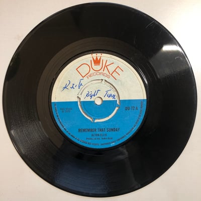 Alton Ellis, Tommy McCook & The Supersonics - Remember That Sunday / Last Lick picture 3
