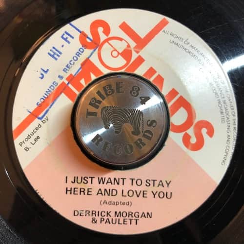Derrick & Paulette, The Aggrovators – I Just Want To Stay Here And Love You