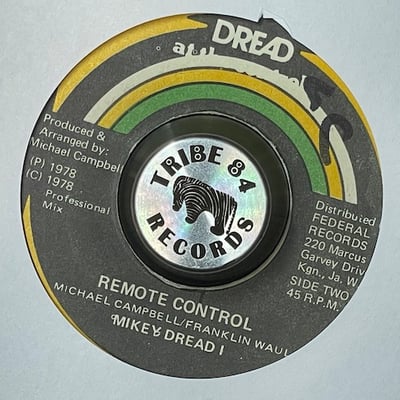 Sugar Minott, Mikey Dread - Bright And Beautiful / Remote Control picture 2
