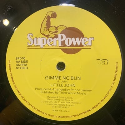 Cocoa Tea, Little John - Possy / Gimme No Bun picture 2