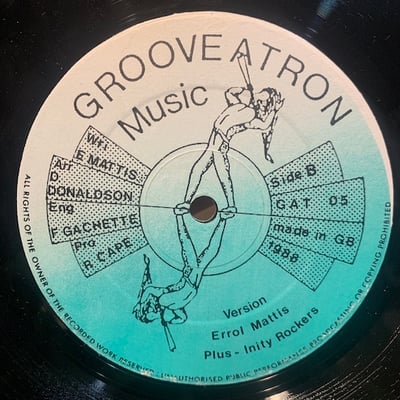 Errol Mattis, Inity Rockers - All Time Lover picture 2