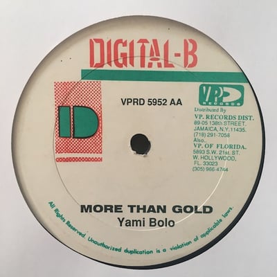 Mikey Spice, Yami Bolo - I Know Jah Love / More Than Gold picture 2