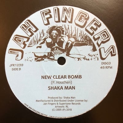 The Rastafarians, Shaka Man - Jah's Greatest Blessing / New Clear Bomb picture 2