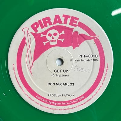 Don Carlos - Nice Time (Late Night Blues) / Get Up picture 4