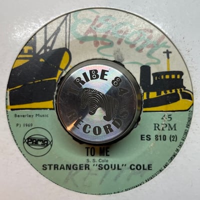 Stranger Cole - Pretty Cottage / To Me picture 2