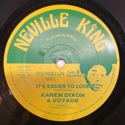 Karen Dixon, Voyage - It's Easier To Love picture 2
