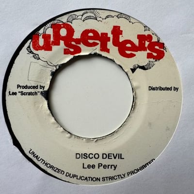 Lee Perry, Prince Jazzbo - Disco Devil / Croakingpicture