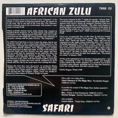 Lloyd Charmers, The Hippy Boys - African Zulu / Safari picture 2