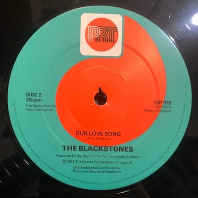 The Blackstones - Mighty Long Time / Our Love Song picture 3