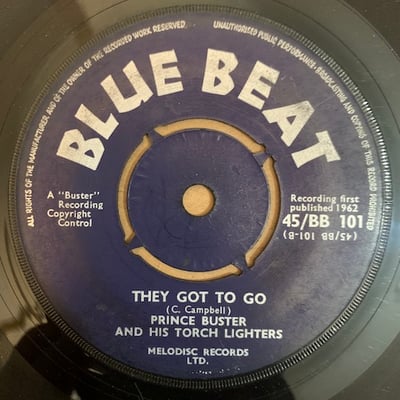 Prince Buster And His Torch Lighters - My Sound That Goes Around / They Got To Go picture 2