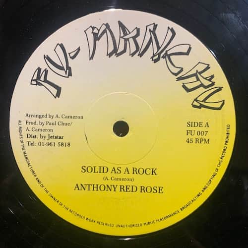 Anthony Red Rose – Solid As A Rock