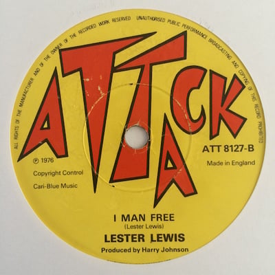 Lester Lewis - Niah Dread / I Man Free picture 2