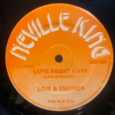 Love & Emotion - Come On / Love Sweet Love picture 2