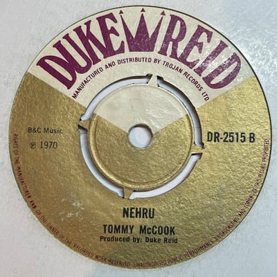 U-Roy, Tommy McCook - Version Galore / Nehru picture 2