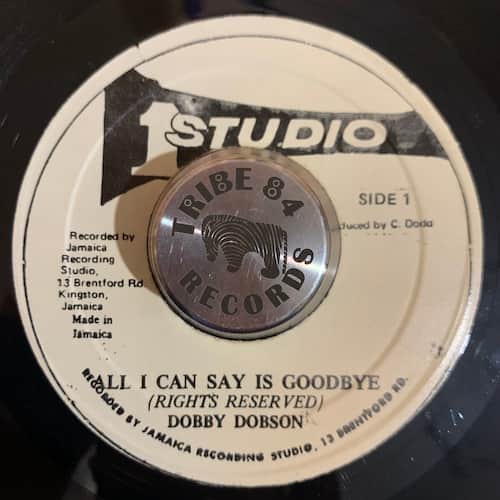 Dobby Dobson – All I Can Say Is Goodbye