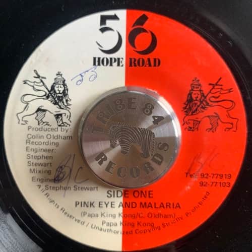 King Kong – Pink Eye And Malaria