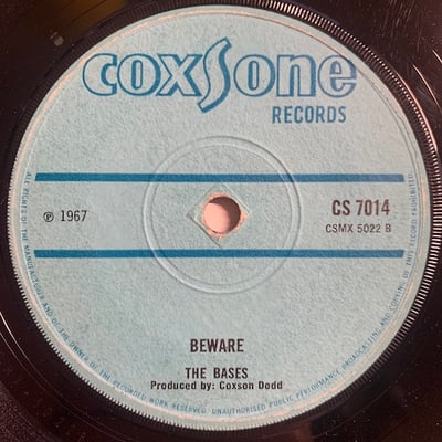 Keith McCarthy, The Bassies - Every Body Rude Now / Beware picture 2