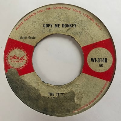 The Tennors - Copy Me Donkey / The Stagepicture