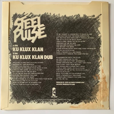 Steel Pulse - Ku Klux Klan picture 2