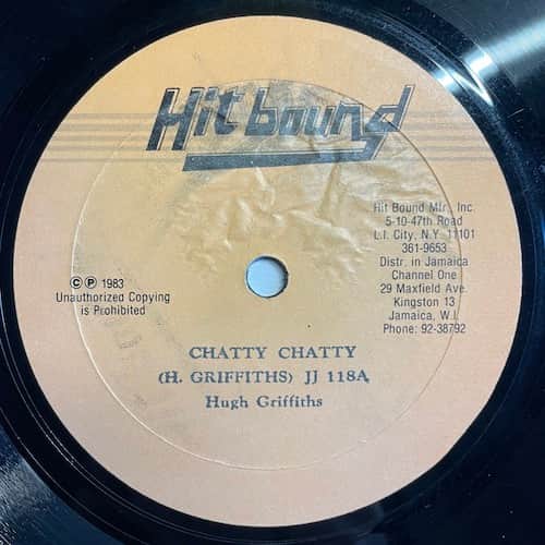 Hugh Griffiths – Chatty Chatty / The Bible