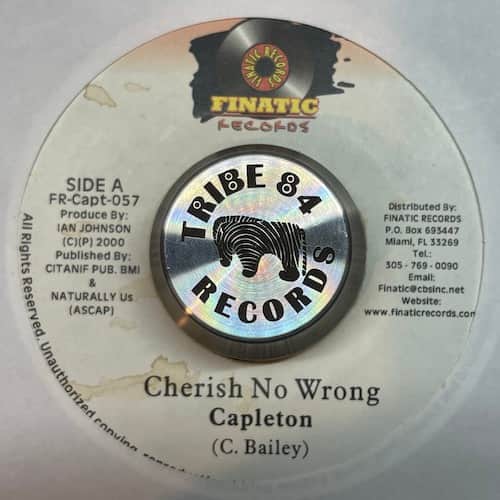 Capleton, Military Man – Cherish No Wrong / Love Rasta