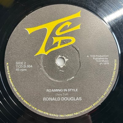 Tony Tuff, Ronald Douglas - Stop My Roaming / Roaming In Style picture 2