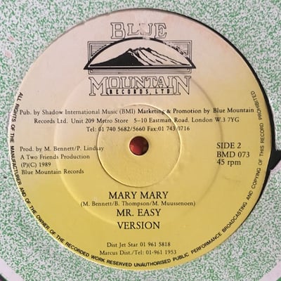 Home T, Cocoa Tea, Shabba Ranks, Mr. Easy - Every Time You Go Away / Mary Mary picture 2