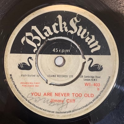 Jimmy Cliff - The Man / You Are Never Too Old picture 2