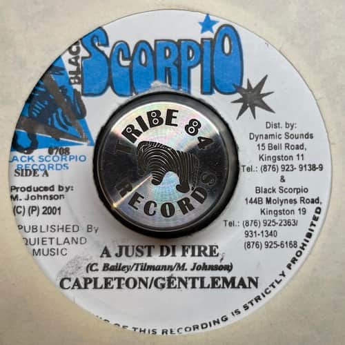 Capleton, Gentleman – A Just Di Fire