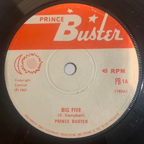 Prince Buster – Big Five