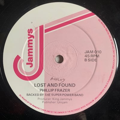 Eccleton Jarrett, Phillip Fraser - Rock Them One By One / Lost And Found picture 2