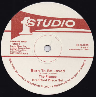 The Righteous Flames, Brentford Disco Set, Jackie Mittoo, Ernest Ranglin, Jah Stone, Brentford Disco Set - Born To Be Loved / Gold Streak picture 2