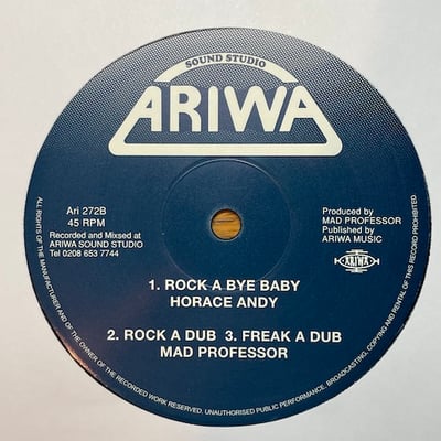 Horace Andy - Life In The Ghetto / Rock A Bye Baby picture 4